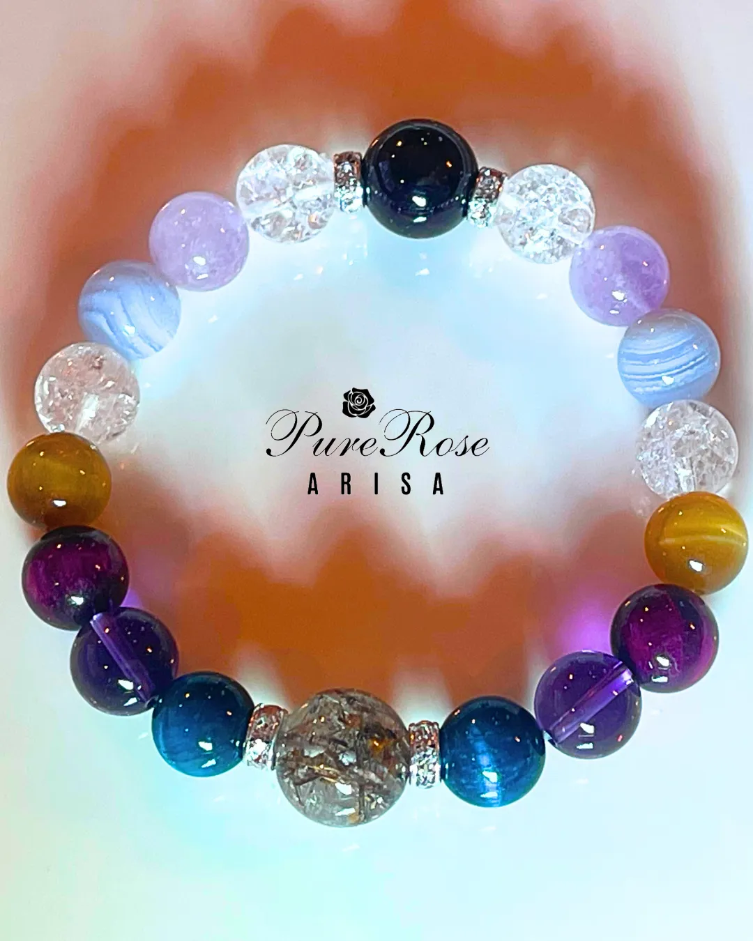 リフォームと石のパワーアップをしてキラキラに生まれ変わったブレスレット★埼玉県S.Y様